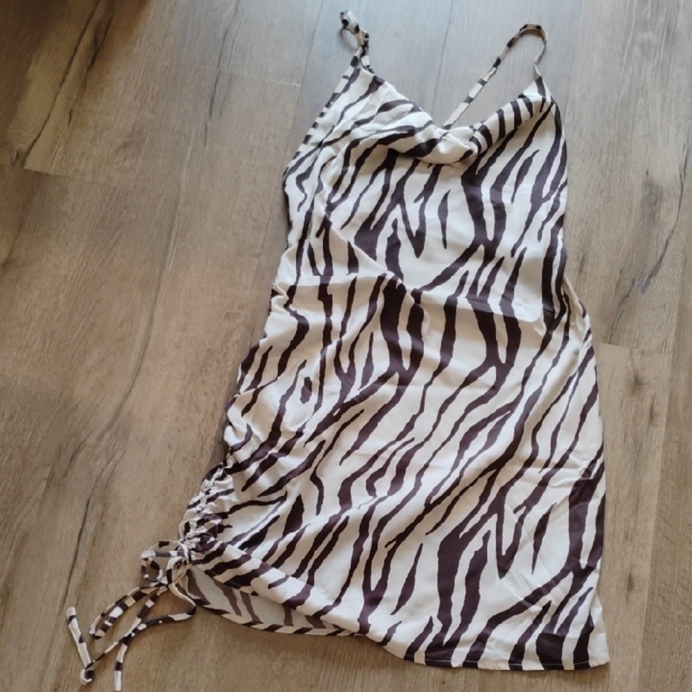 Cupshe Zebra Print Mini Dress